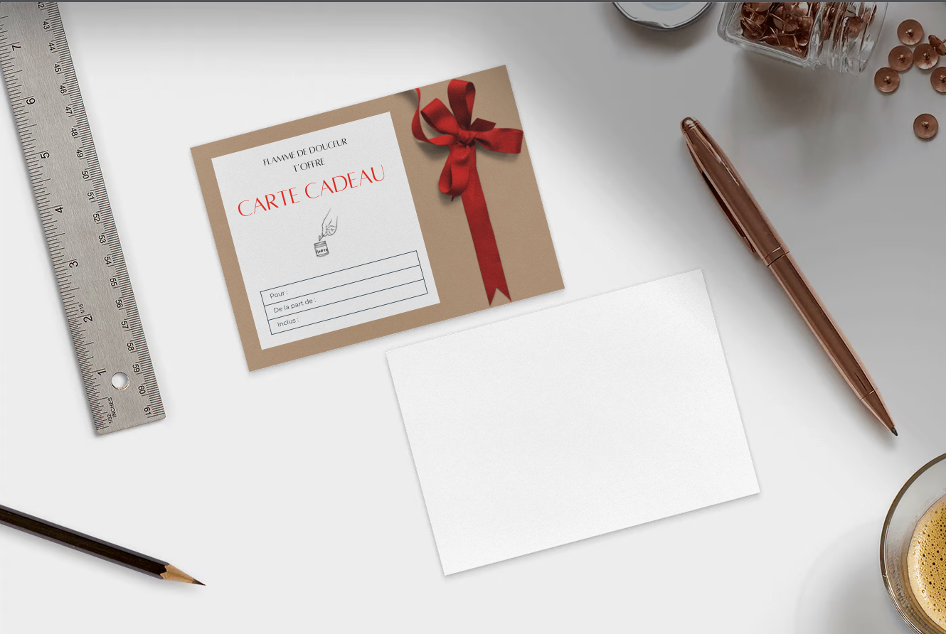 Carte Cadeau - Flamme de douceur