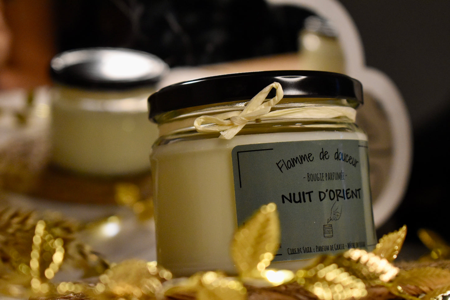 Bougie parfumée à la Nuit d'Orient
