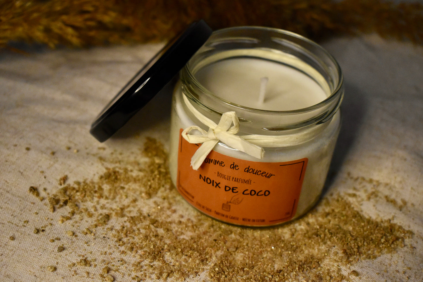 Bougie parfumée à la noix de coco