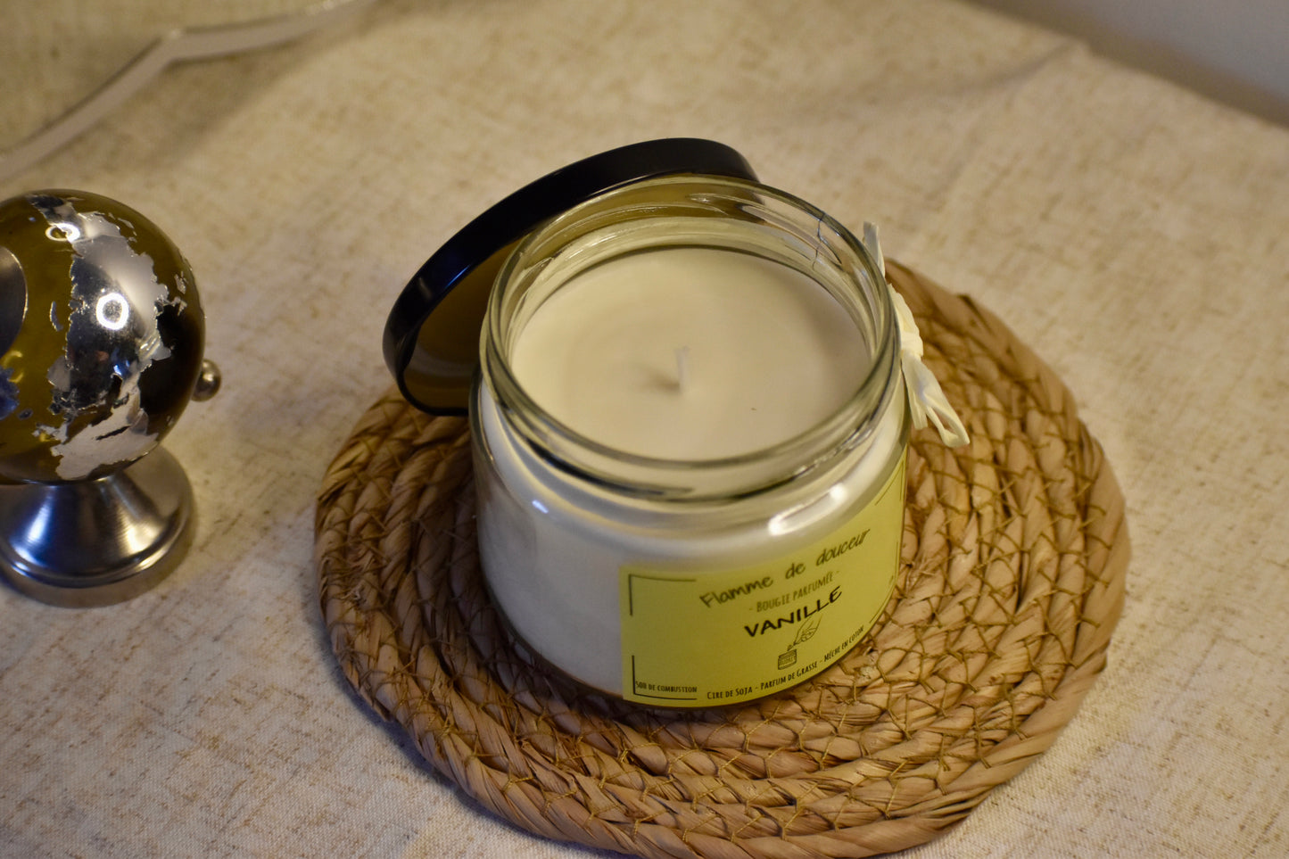 Bougie parfumée à la Vanille